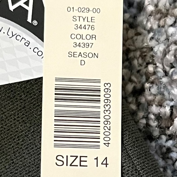 Amanda Smith Trouser Pants; Women's Plus Size 14 - Picture 4 of 16